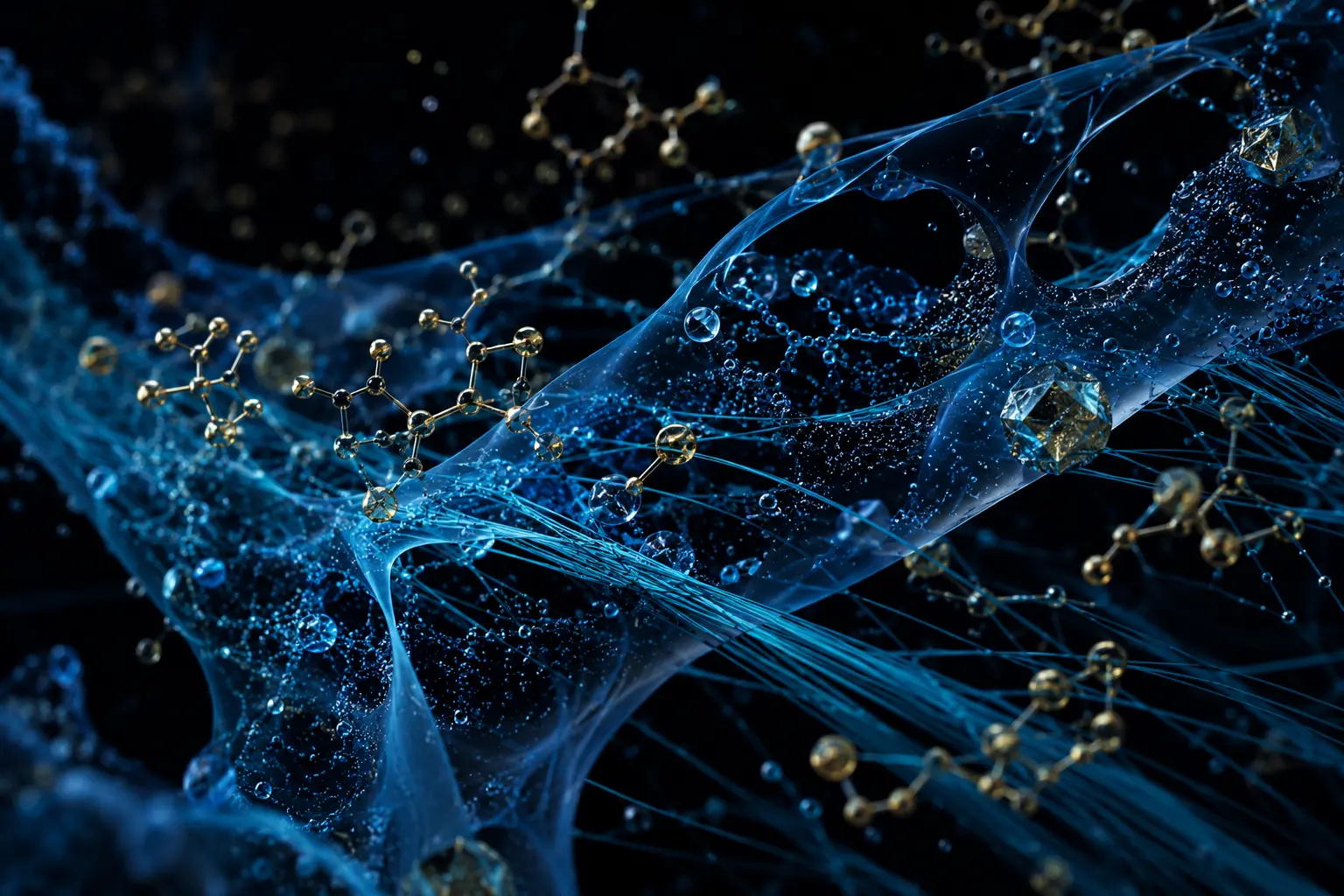 Advanced polymer matrix and molecular architecture